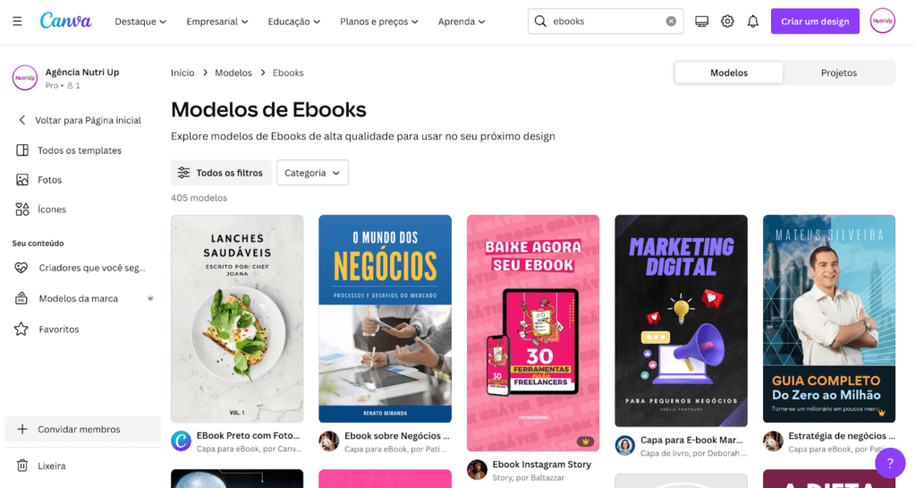 Como fazer ebook no canva para vender